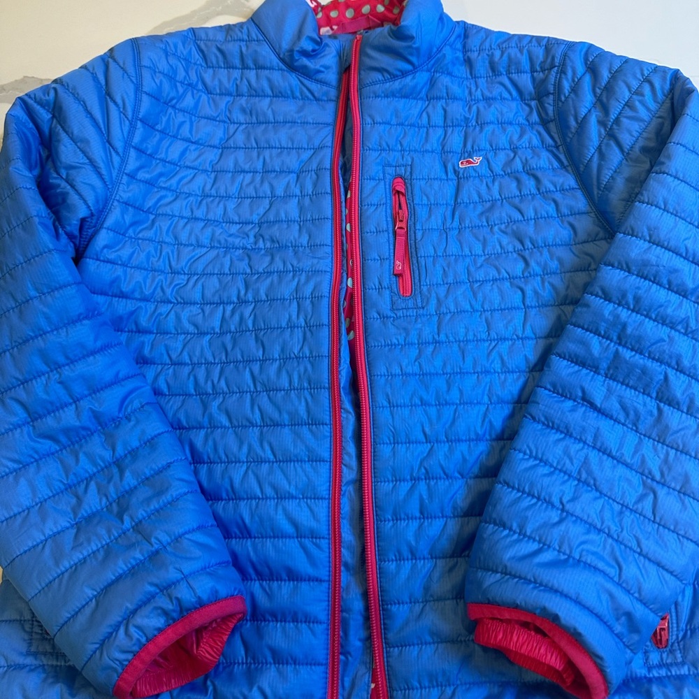 Girls Vineyard Vines Puffer Coat in size XL (16)
